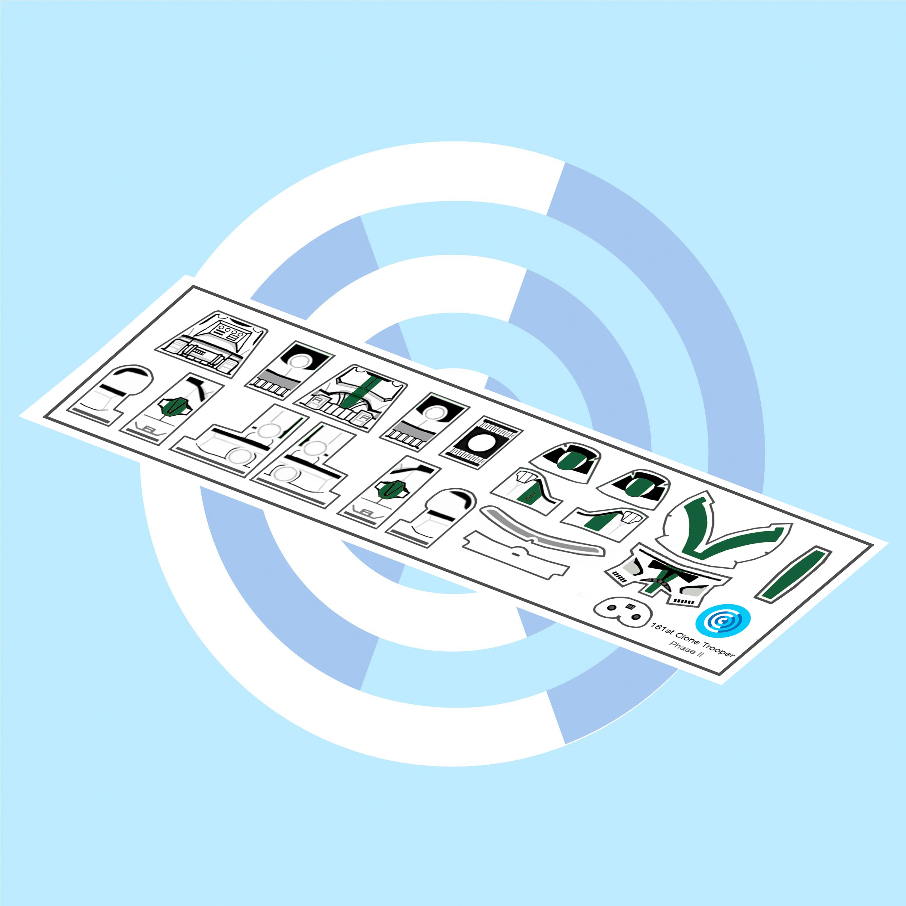181st Clone Decal Sheet