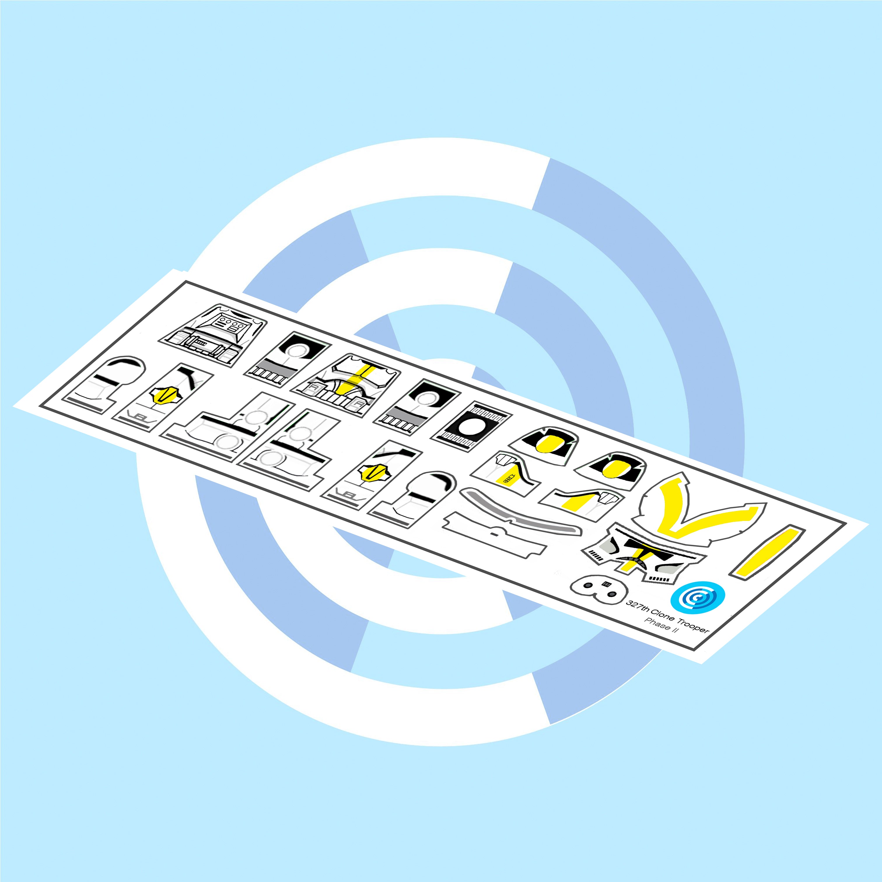 327th Clone Decal Sheet