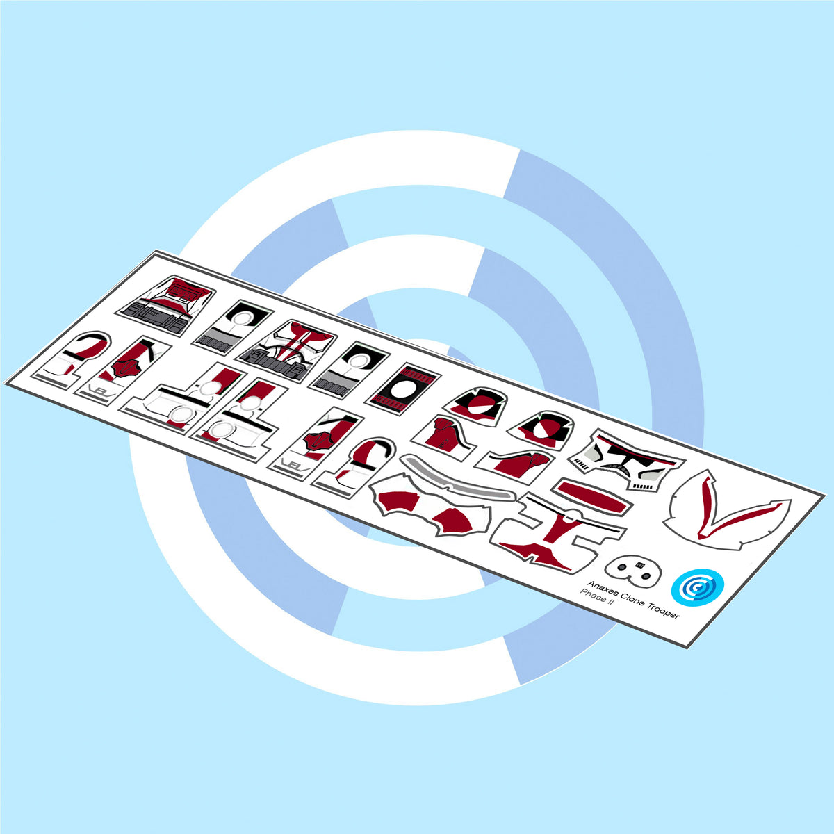 91st Anaxes Trooper Decal Sheet