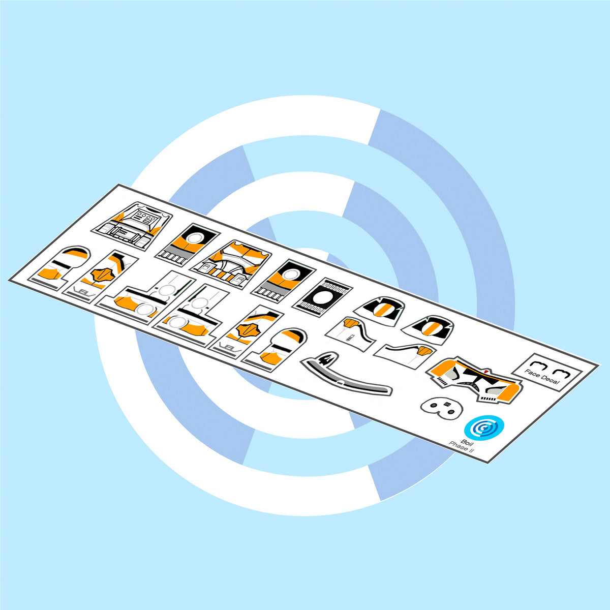 Clone Trooper Boil Decal Sheet