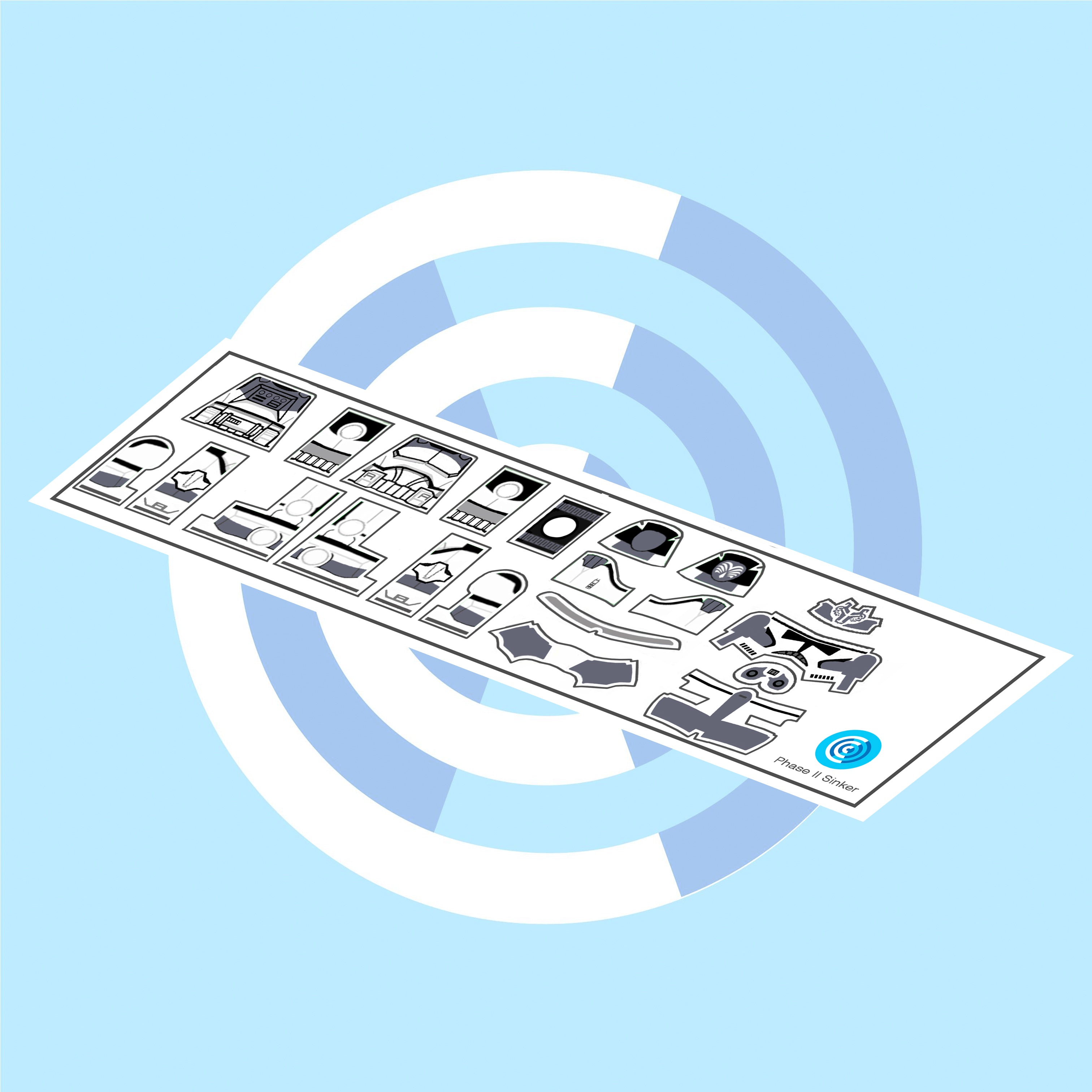 Sinker Decal Sheet