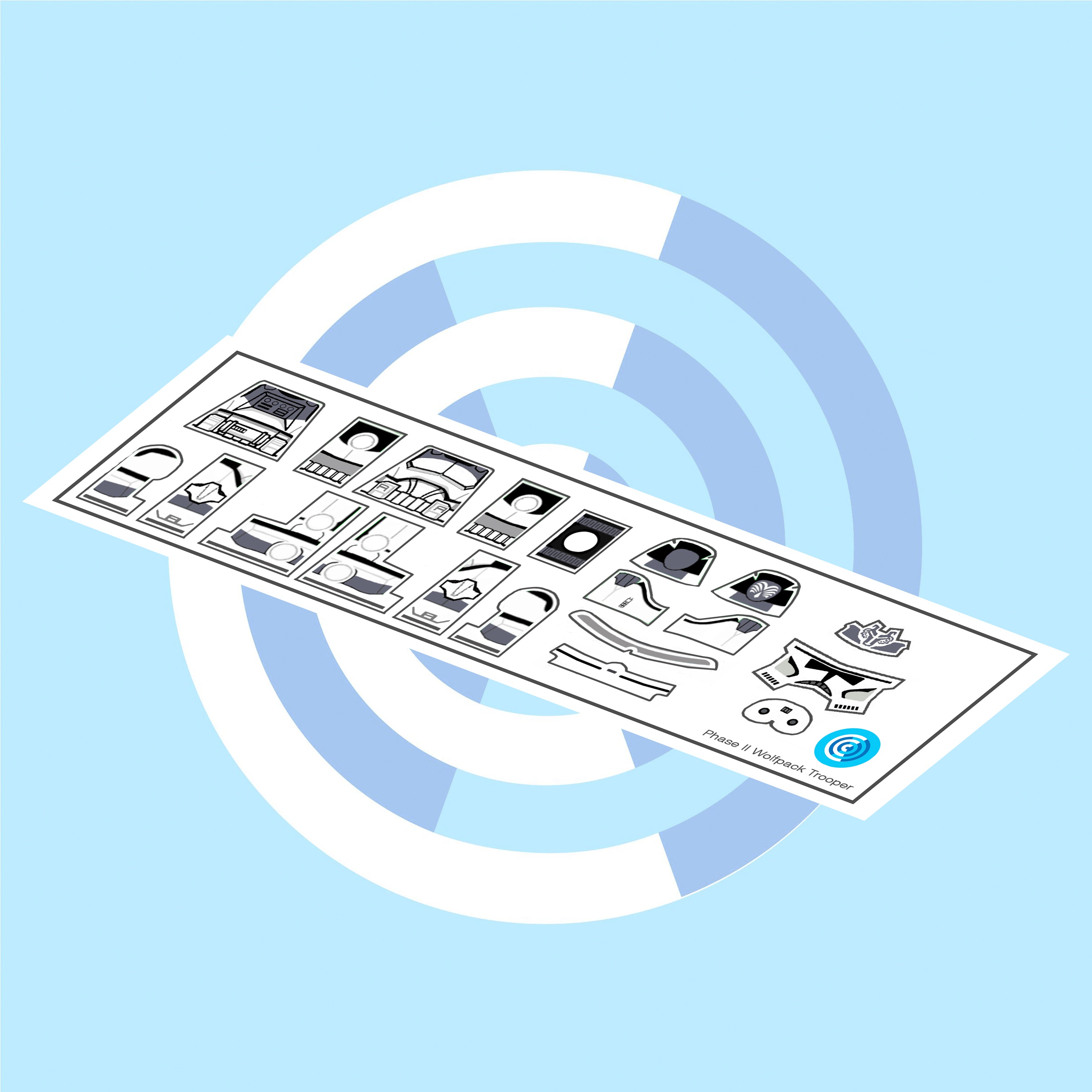 Wolfpack Trooper Decal Sheet
