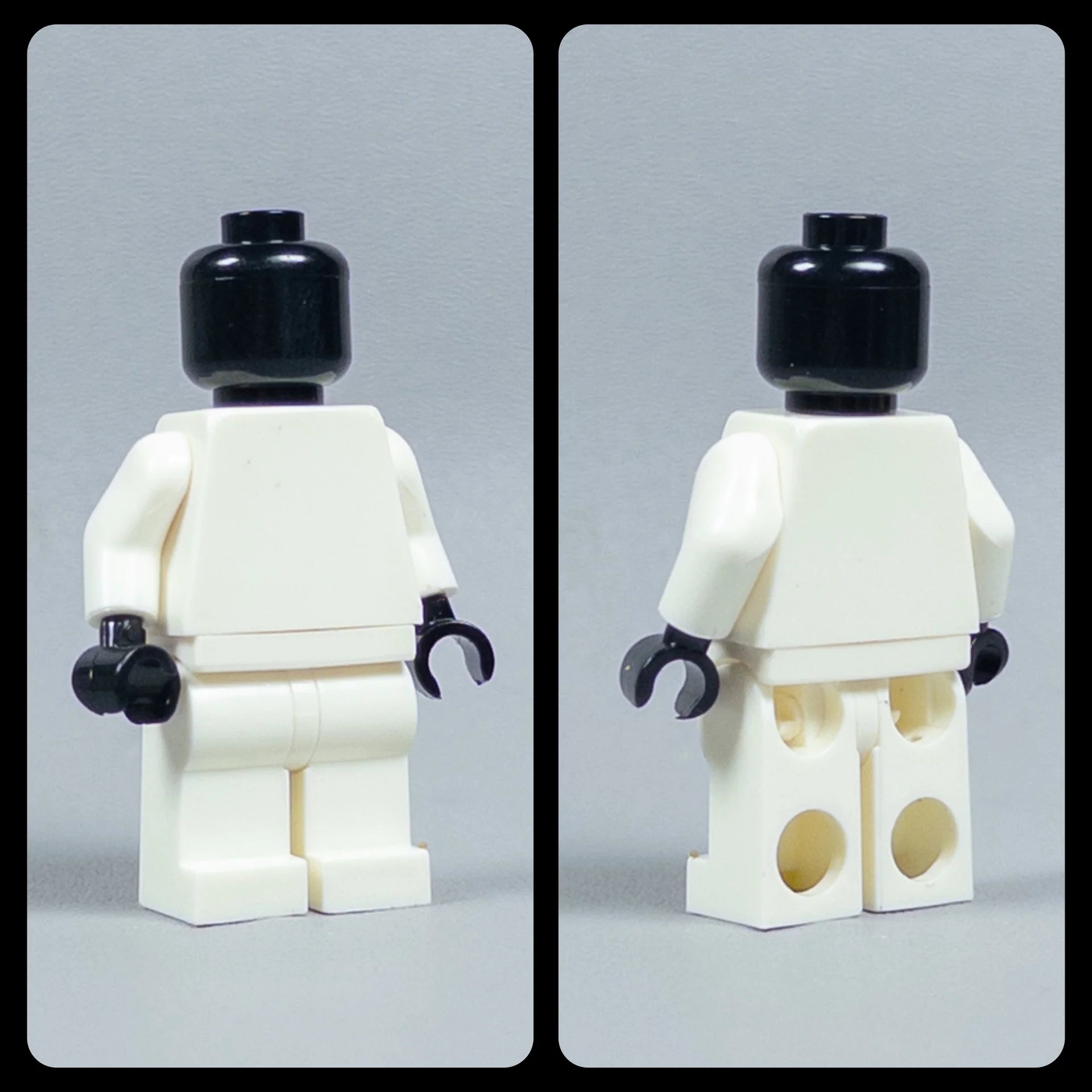 Plain White Minifigure